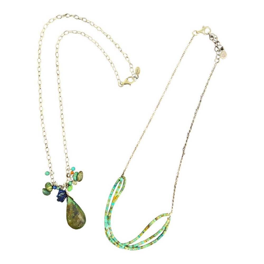 Bohemian necklace set